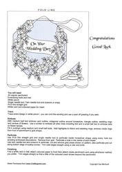 Horseshoe Wedding Card