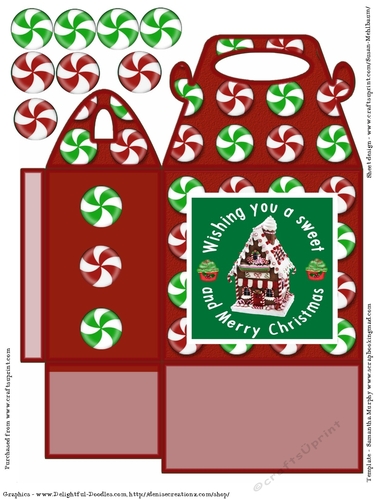Sweet and Merry Christmas Tote