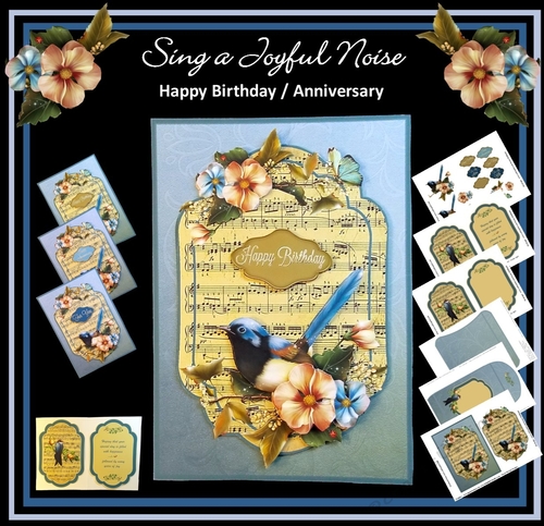 Sing a Joyful Noise Birthday or Anniversary Mini Kit