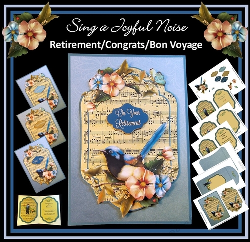 Sing a Joyful Noise Retirement, Congratulations, Bon Voyage Mini Kit