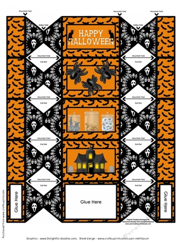 Scary Times Halloween Candy Cracker Box