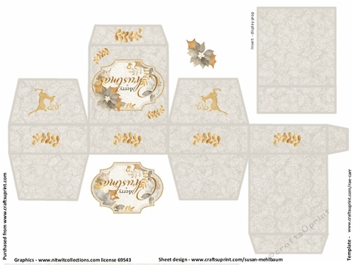 Elegant Christmas Sterling Jewelry Gift Box