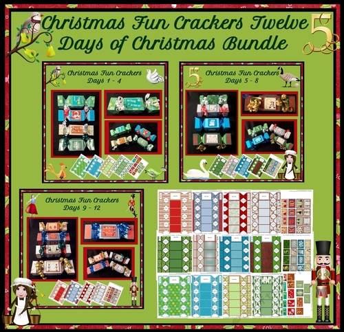 Christmas Cracker Fun Twelve Days of Christmas Cracker Bundle