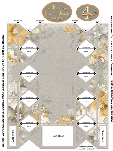 Christmas Cracker Singles Day 4 Four Calling Birds