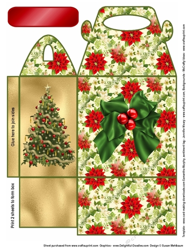 Christmas Elegant Tote