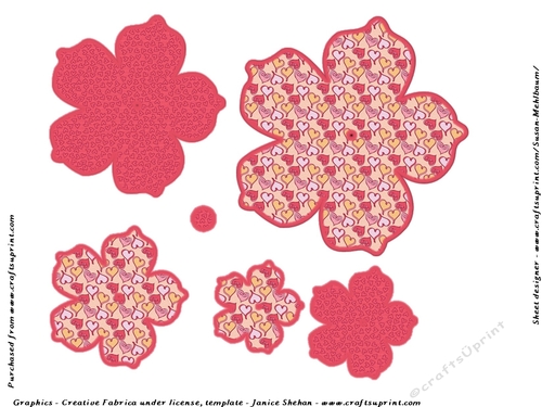 Valentine 3D Paper Flowers 2