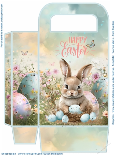 Easter Bunny Tote Bag