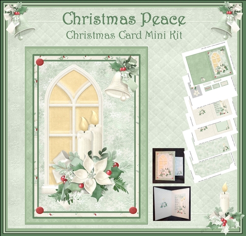 Christmas Peace Christmas Card Mini Kit