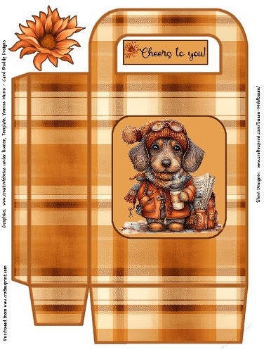 Autumn Buddy 3 Large Gift Bag