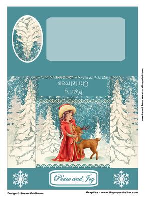 Peace and Joy Center Step Card