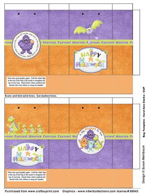 Halloween Fun Mini Treat Bags