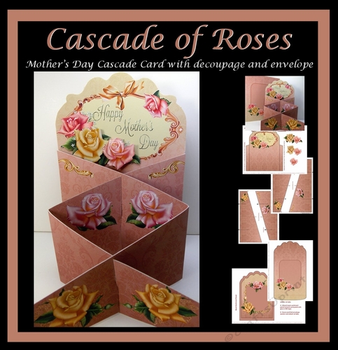 Cascade of Roses for Mothers Day