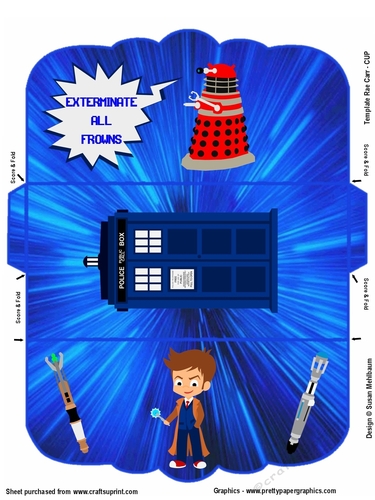 Doctor Who Exterminates Frowns Gift Envelope