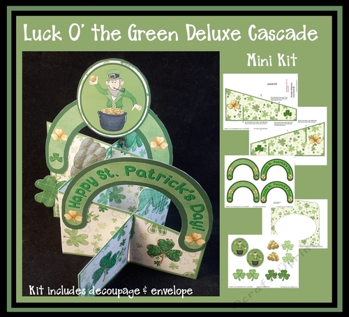 Luck O the Green St. Patricks Day Deluxe Cascade Mini Kit