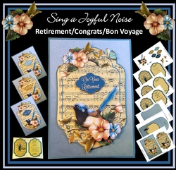 Sing a Joyful Noise Retirement, Congratulations, Bon Voyage Mini Kit
