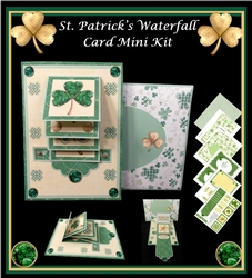Saint Patricks Day Waterfall Card Mini Kit