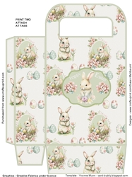Easter Bunny Tall Tote