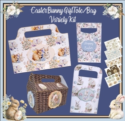 Easter Bunny Gift Tote/Bag Variety Kit