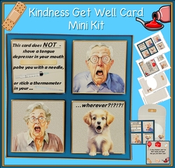 Kindness Get Well Card Mini Kit