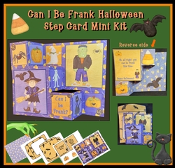 Can I Be Frank Halloween Step Card Mini KIt