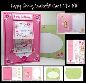 cup610562_2153 - Happy Spring Waterfall Card Mini Kit
