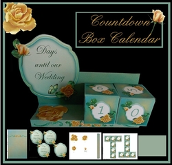 Elegant Countdown Box Calendar