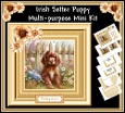 Irish Setter Puppy 6 x 6 Multi-Purpose Mini Kit