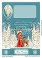 Merry Christmas Deer Center Step Card