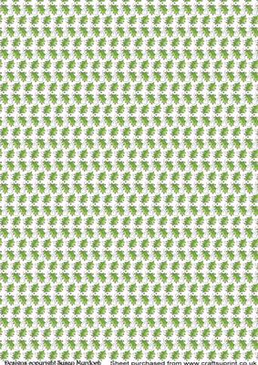 Christmas Holly Vellum