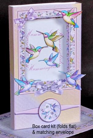 Humming Birds Kit (folds Flat) with Envelope