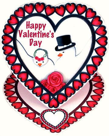 Heart Easel Card & Boxelope Kit Valentine's/anniversary Etc