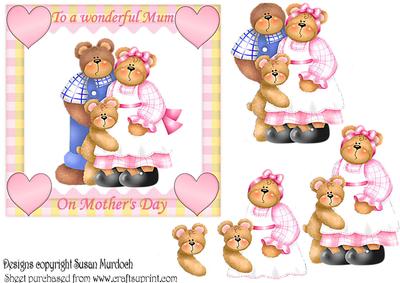 Mother Bear on Mother's Day