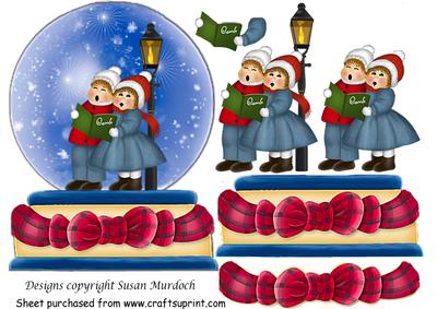 Snowglobe with Carol Singers