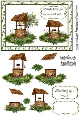 Wishing You Well - Humorous Get Well Card