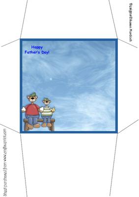 Father's Day Envelope (dad & Son)