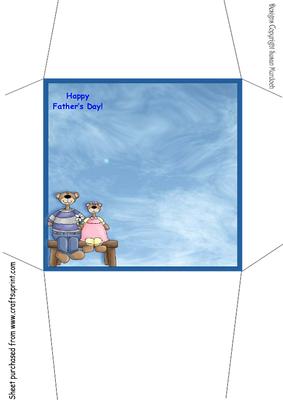 Father's Day Envelope - Dad & Daughter