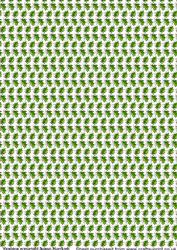 Christmas Holly Background Paper