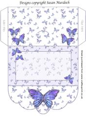 Gift Envelope/money Wallet - Butterflies