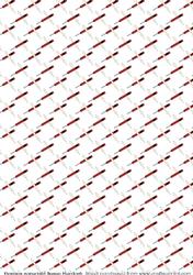 A4 Medical Background - Syringes & Thermometers