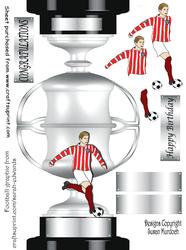 Trophy Card - Footballer