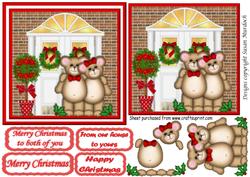 Merry Christmas Bears - to Both of You