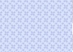 Baby Background Sheet - Footprints in Blue