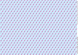A4 Blue and Pink Floral Background