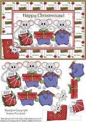 Happy Christmouse! Very Cute!