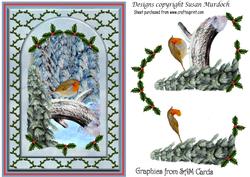 Christmas Robins 2 - Christmas Step by Step