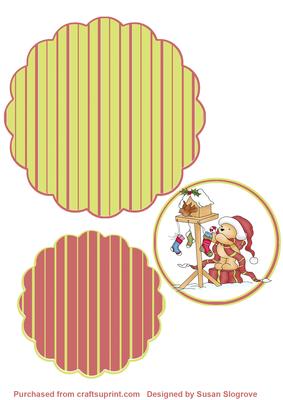 Bear Birdhouse Wobble Card 1