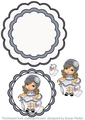 Doll Rocker Blue