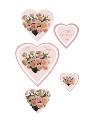 Mums Roses Topper