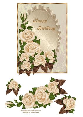 Elegant Birthday Rose