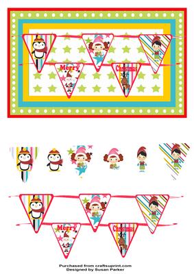 Bunting for Christmas